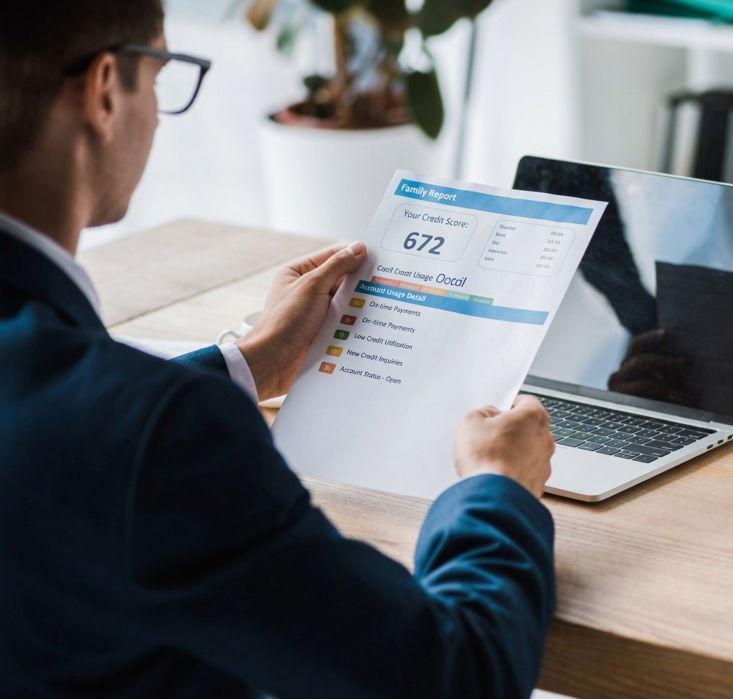 Duane Buziak analyzing credit reports